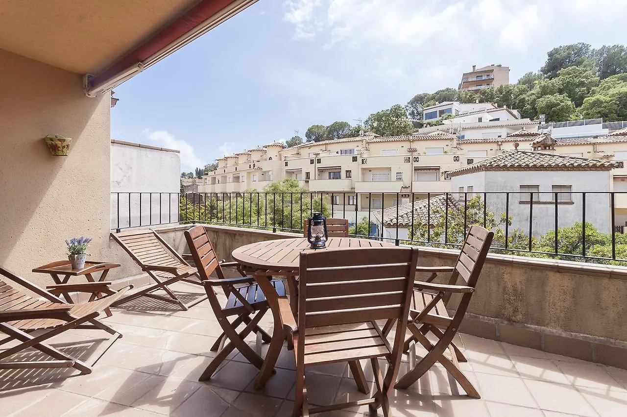 Lets Holidays Apartment Terrace La Guardia 滨海托萨